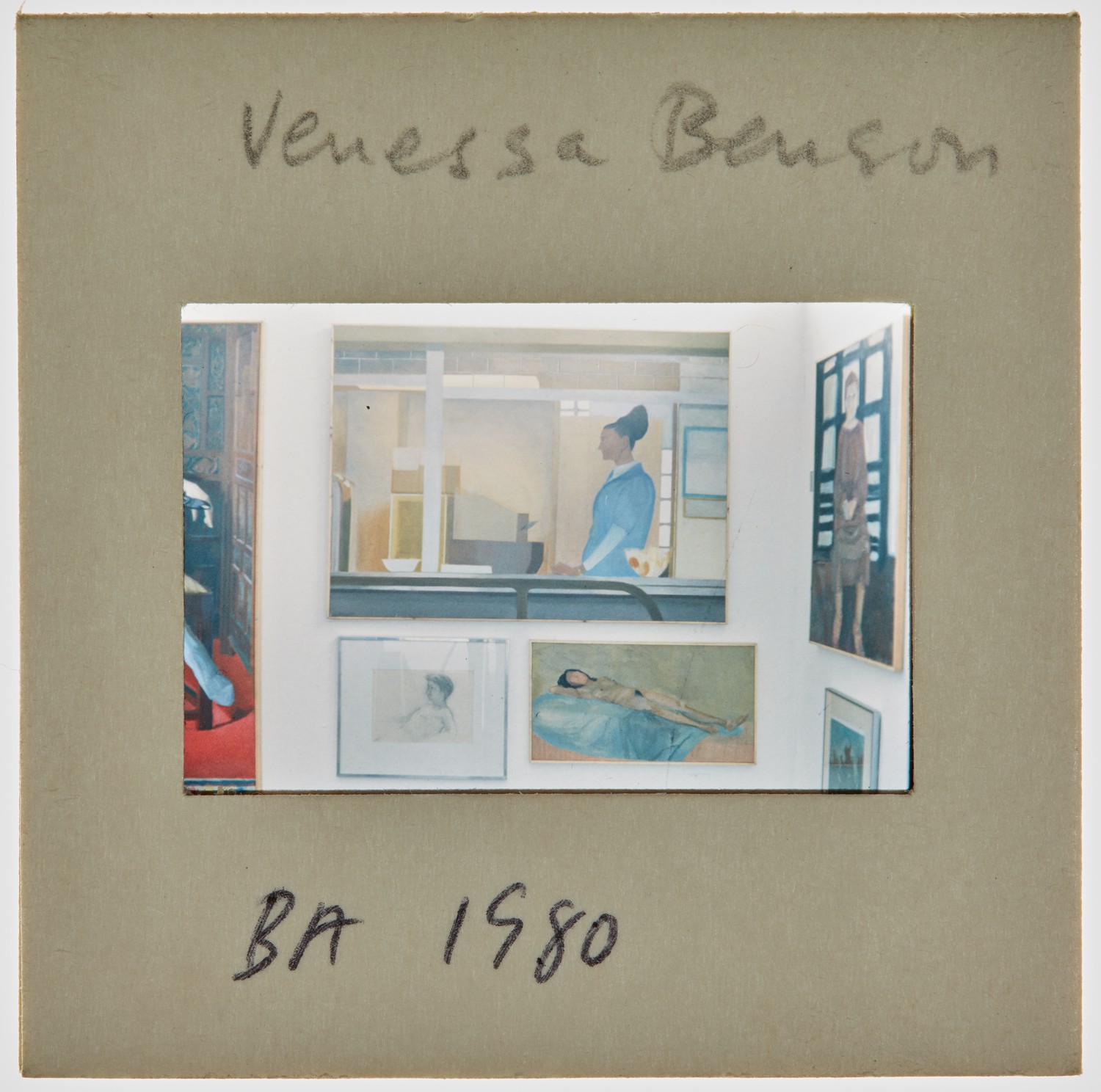 1980 BA Degree Show Slide - 'Vanessa Benson'