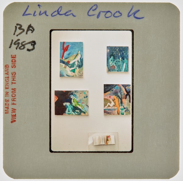 1983 BA Degree Show Slide - 'Linda Crook'