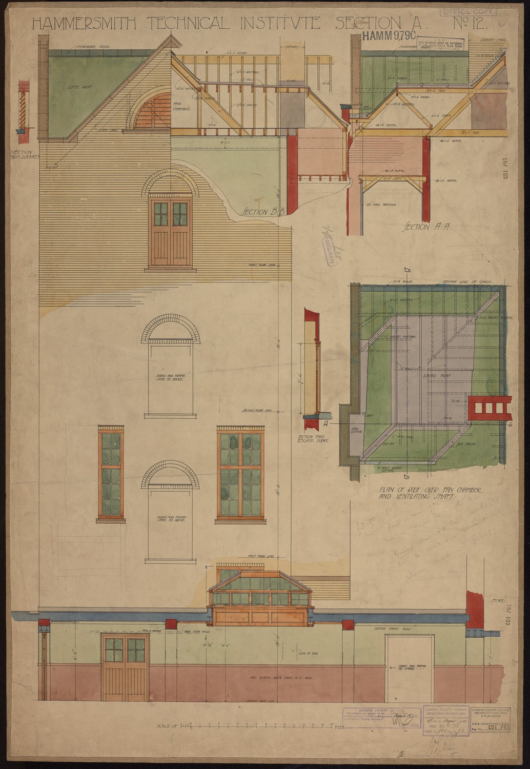 Hammersmith Technical Institute Section A