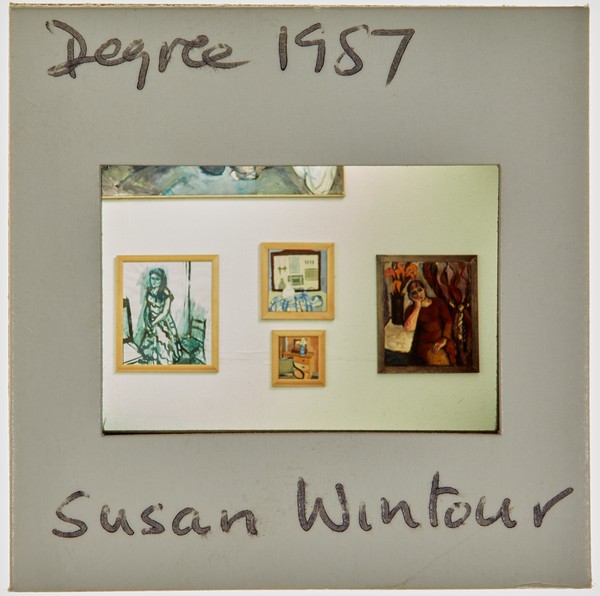1987 BA Degree Show Slide - 'Susan Wintour'