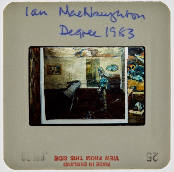1983 BA Degree Show Slide - 'Ian Macnaughton'