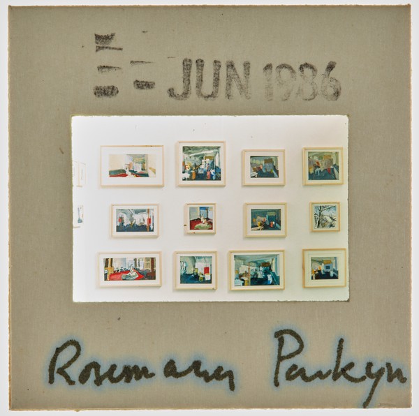 1986 BA Degree Show Slide - 'Rosemary Parkyn'