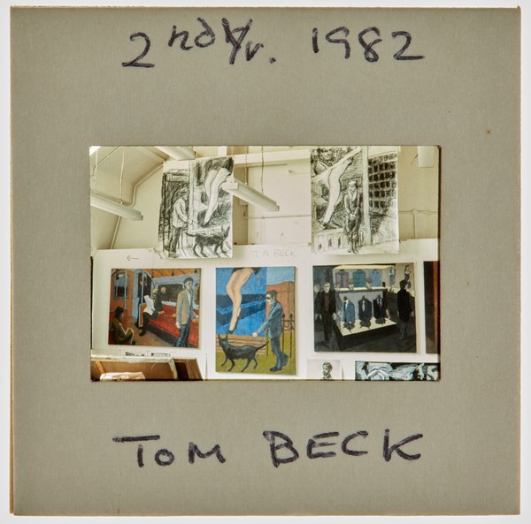 1982 2nd Year Summer Exhibition Slide - 'Tom Beck'