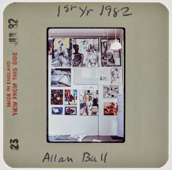 1982 1st Year Summer Exhibition Slide - 'Allan Bull'
