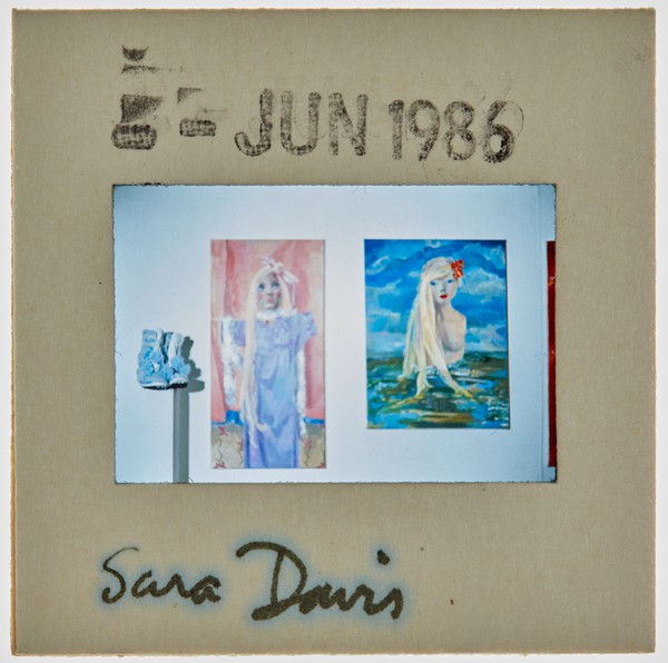 1986 BA Degree Show Slide - 'Sara Davis'