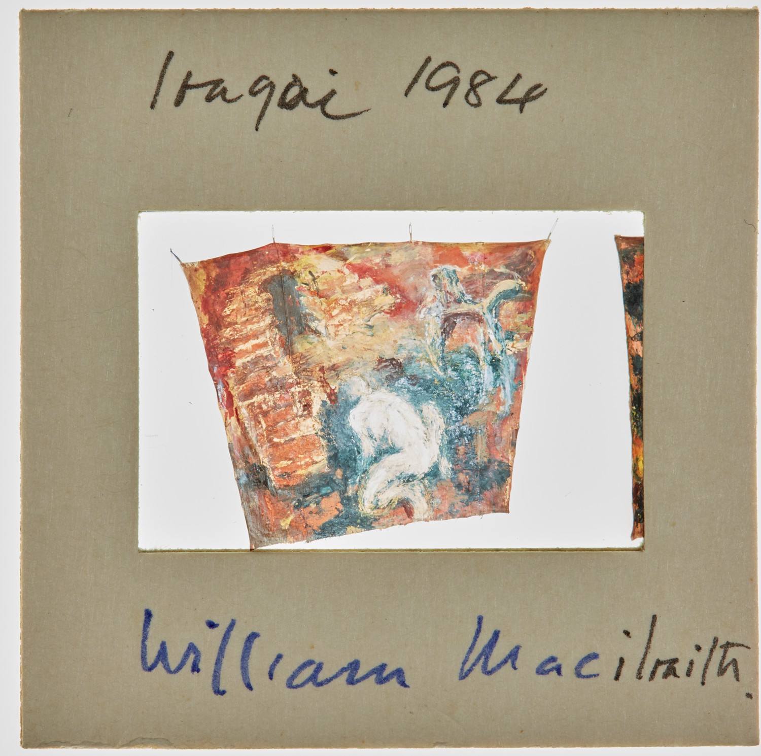 1984 Iraqi Exhibition Slide - 'William MacIlraith'