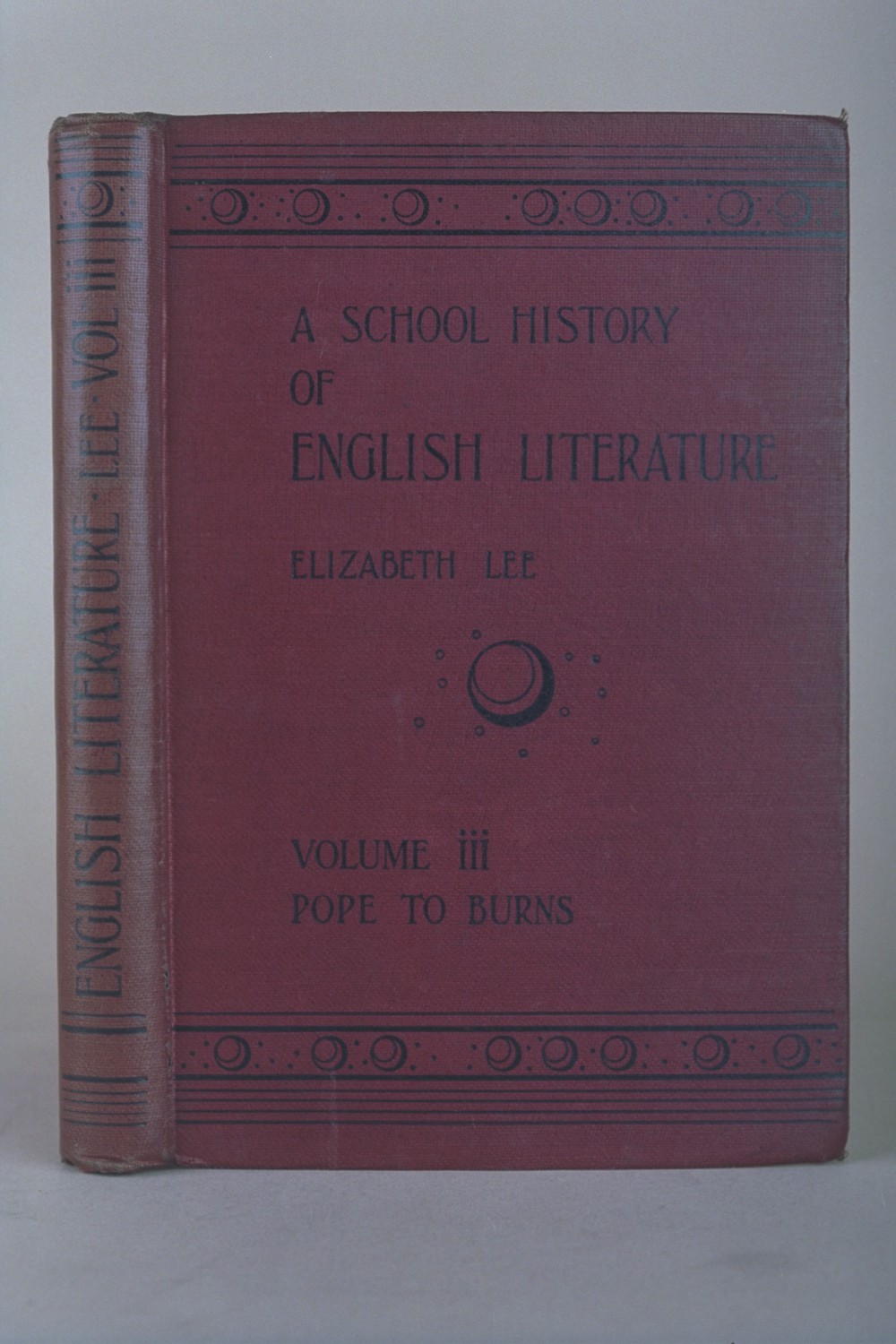 A school history of English literature / - by Elizabeth Lee.