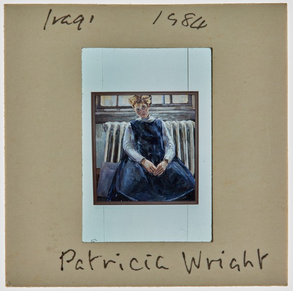 1984 Iraqi Exhibition Slide - 'Patricia Wright'