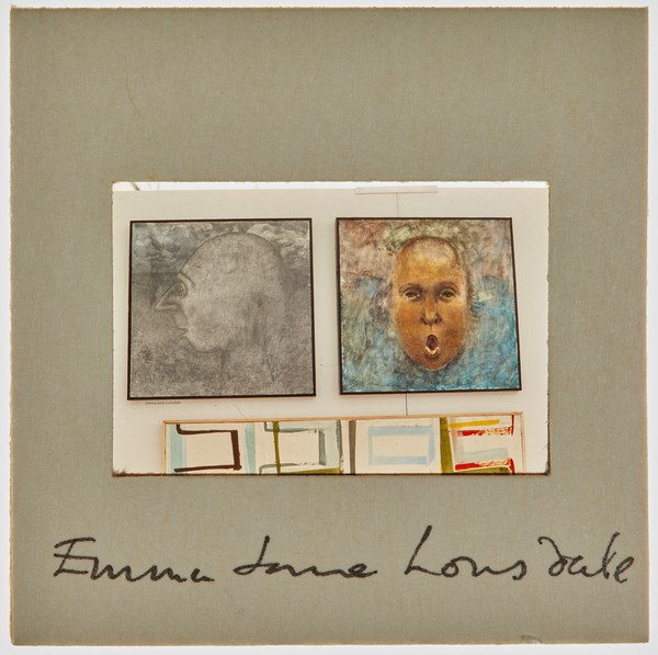 1986 South London Gallery Exhibition Slide - 'Emma Jane Lonsdale'
