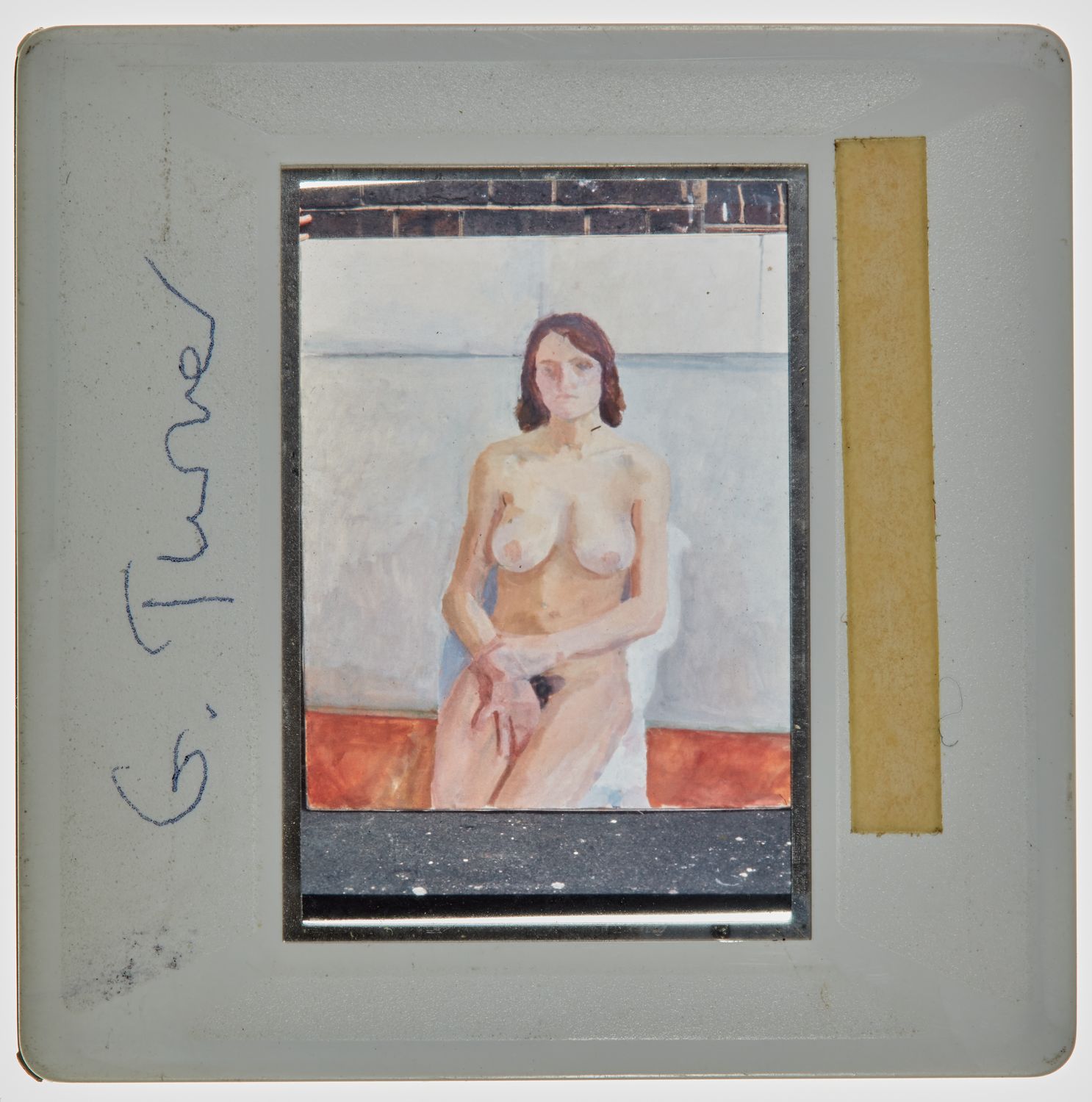 1972 Diploma in Painting Degree Show Slide - 'G Turner'
