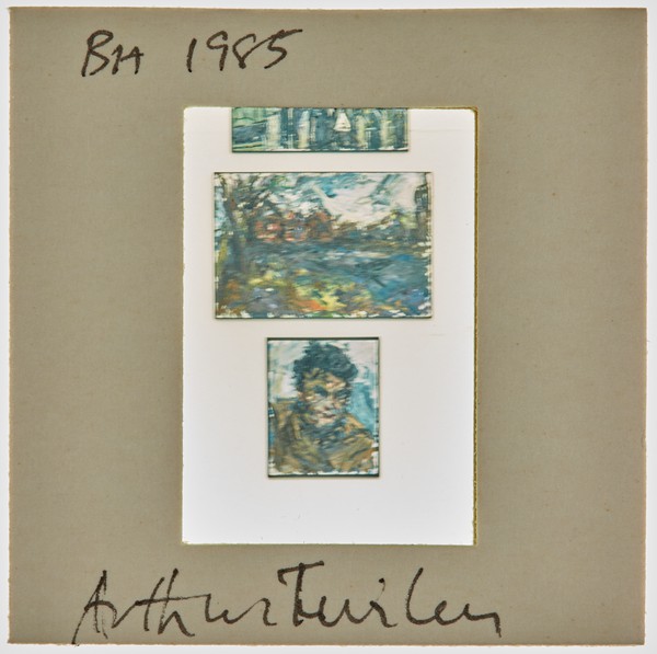 1985 BA Degree Show Slide - 'Arthur Turley'