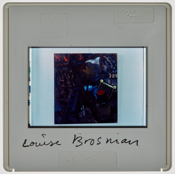 1984 2nd Year Degree Show Slide - 'Louise Brosman'