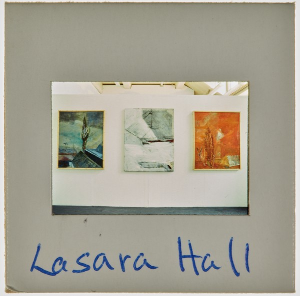 1988 BA Painting Degree Show Slide - 'Lasara Hall'