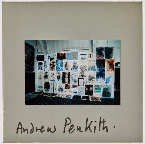 1987 2nd Year Degree Show Slide - 'Andrew Penkith'
