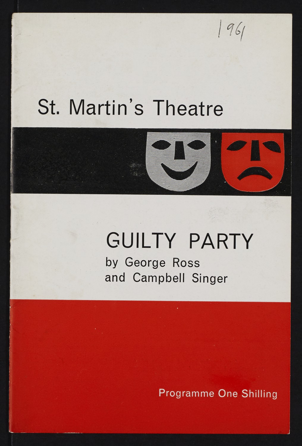 Guilty party /  - by George Ross and Campbell Singer ; [directed by Anthony Sharp]. - St. Martin's Theatre