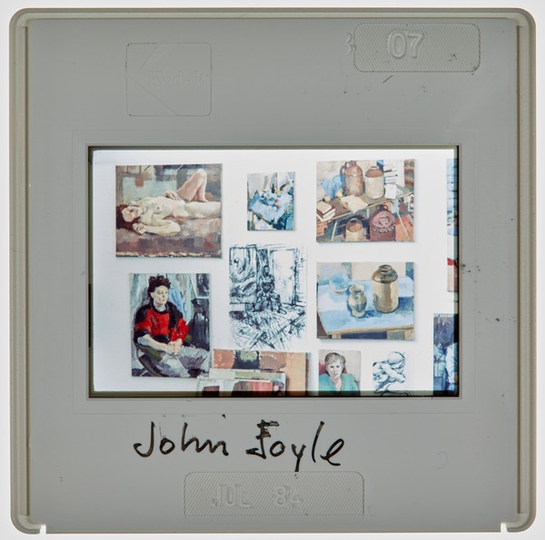 1984 2nd Year Degree Show Slide - 'John Foyle'