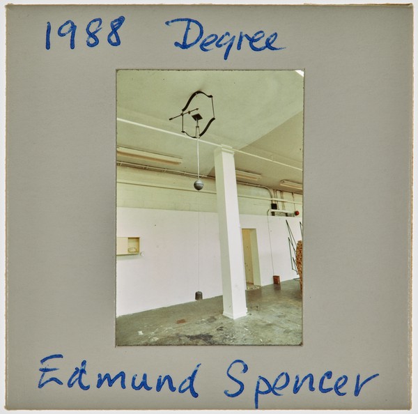 1988 BA Sculpture Degree Show Slide - 'Edmund Spencer'