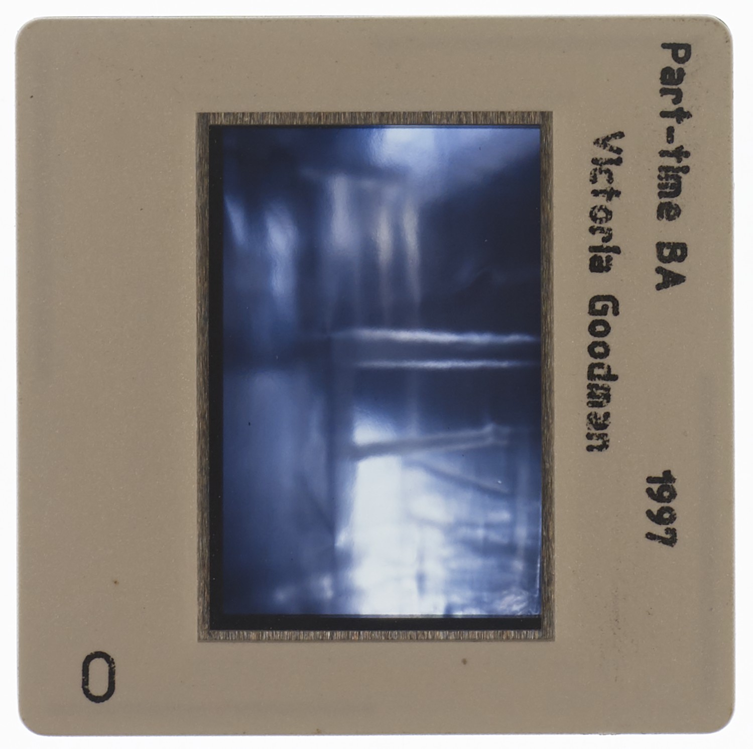 1997 Part-Time BA Degree Show Slide - 'Victoria Goodman'