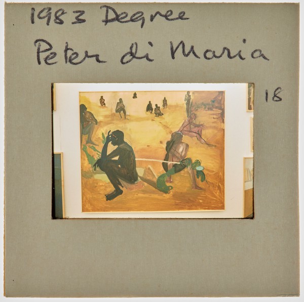 1983 BA Degree Show Slide - 'Peter di Maria'