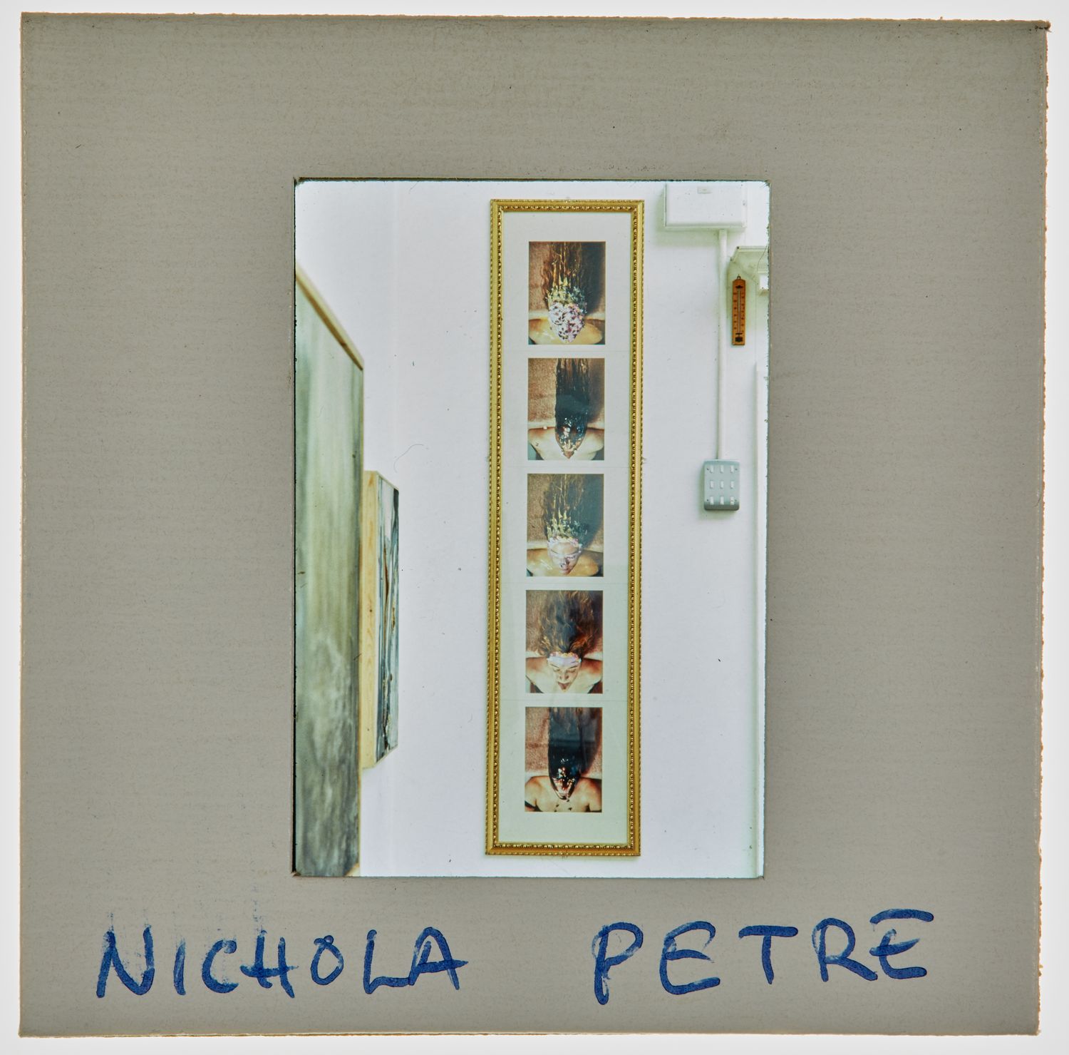 1989 BA Degree Show Slide - 'Nichola Petrie'