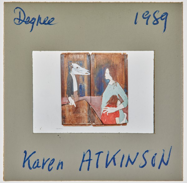 1989 BA Degree Show Slide - 'Karen Atkinson'