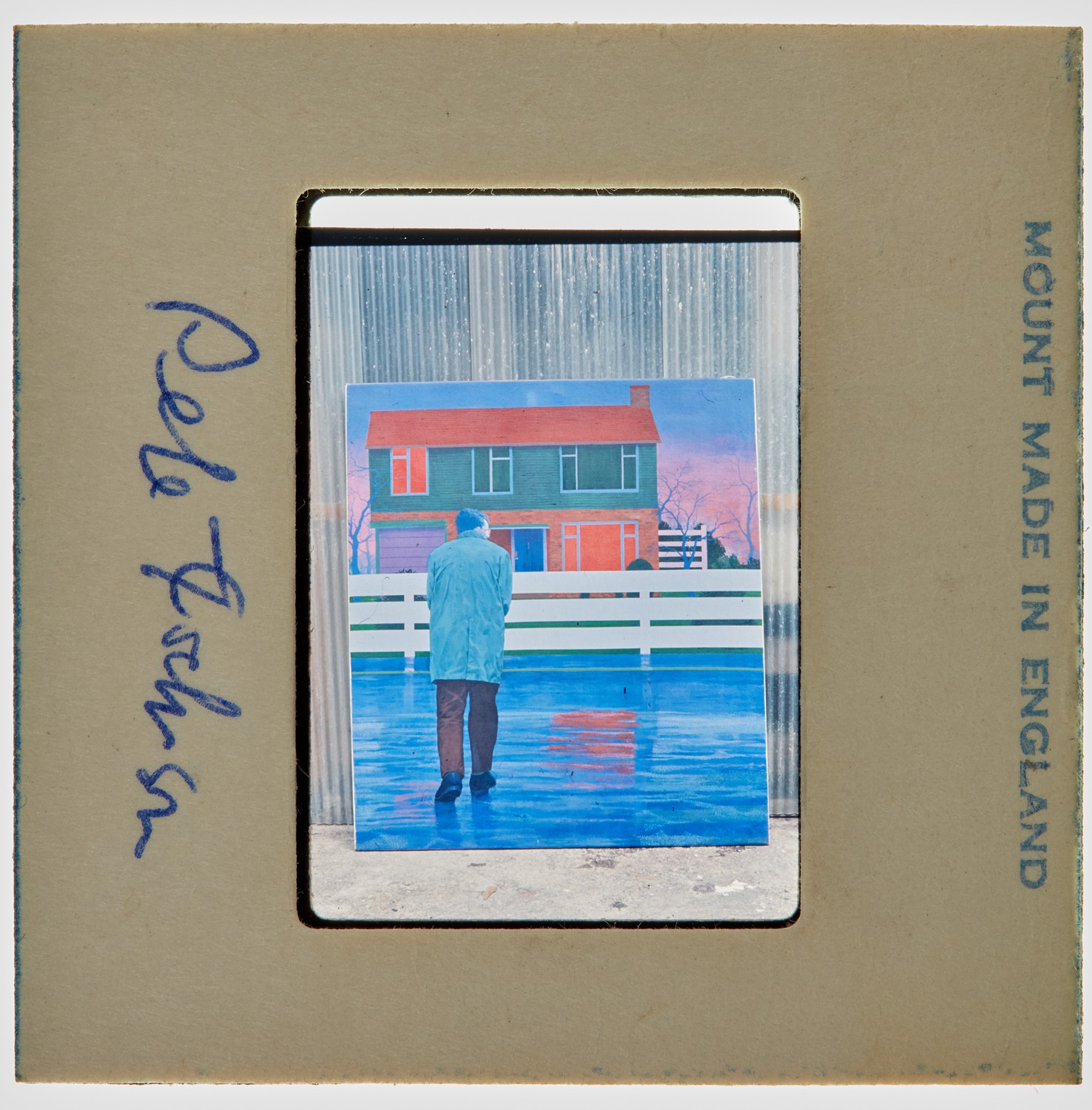 1970 Diploma in Painting Degree Show Slide - 'Pete Johnson'