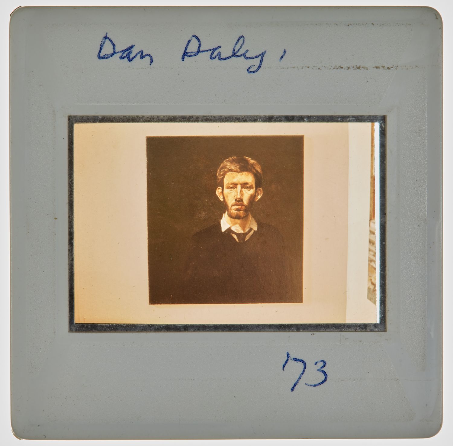 1973 Diploma Degree Show Slide - 'Dan Daly'