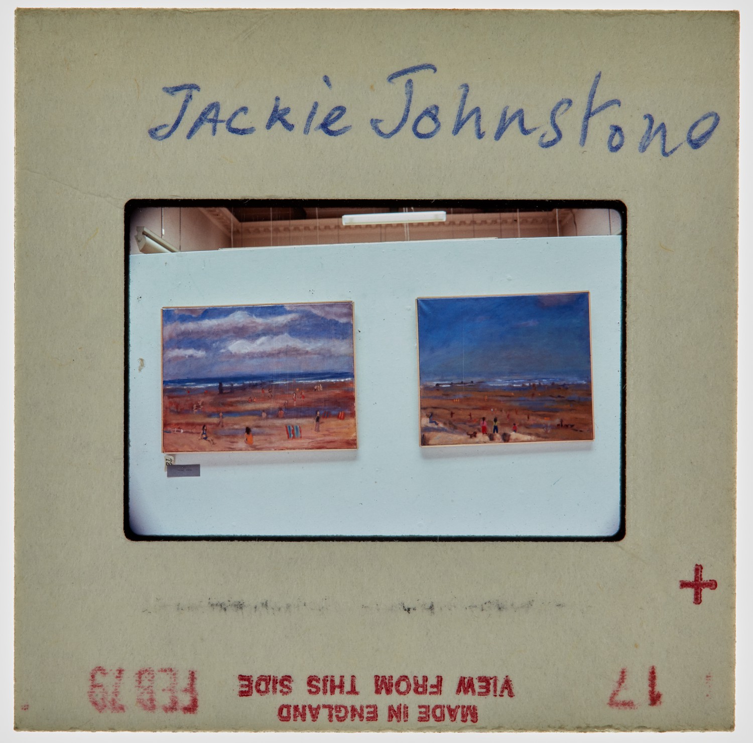 Iraqi Exhibition February 1979 Slide - 'Jackie Johnstone'
