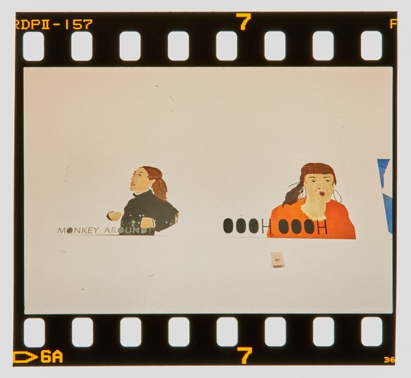 2001 Foundation Graphics Degree Show Slide - Creator unknown