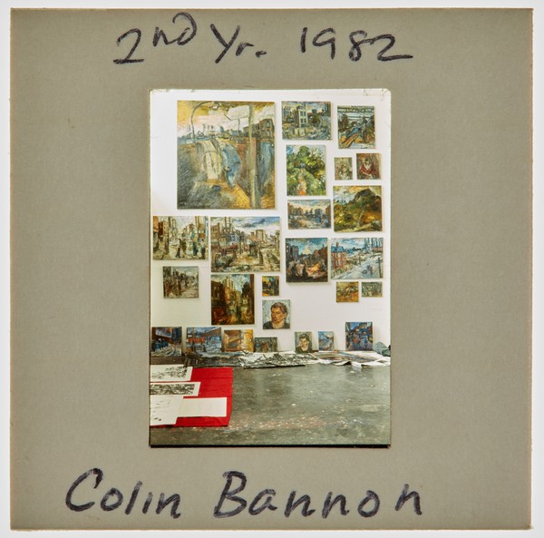 1982 2nd Year Summer Exhibition Slide - 'Colin Bannon'