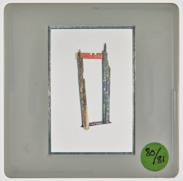 1981 1st Year 3D Design Major Task: Frames Slide - Creator unknown