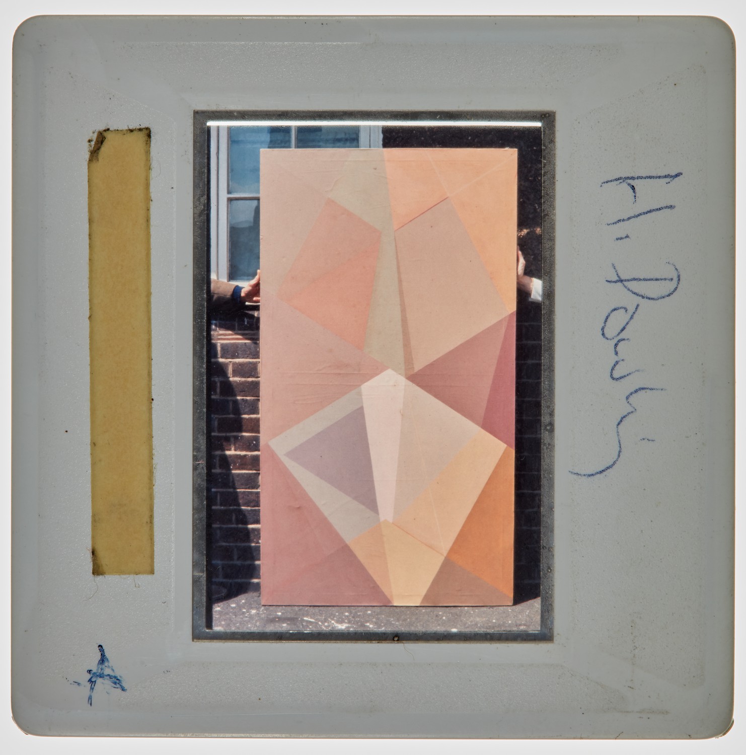 1972 Diploma in Painting Degree Show Slide - 'H Dowling'