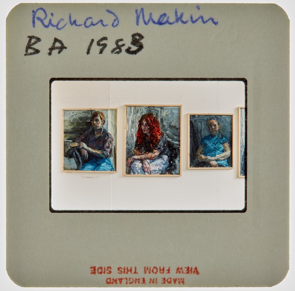 1983 BA Degree Show Slide - 'Richard Makin'