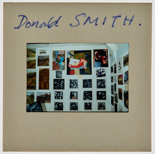 1983 2nd Year Degree Show Slide - 'Donald Smith'
