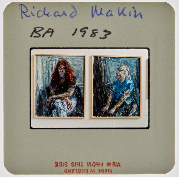 1983 BA Degree Show Slide - 'Richard Makin'
