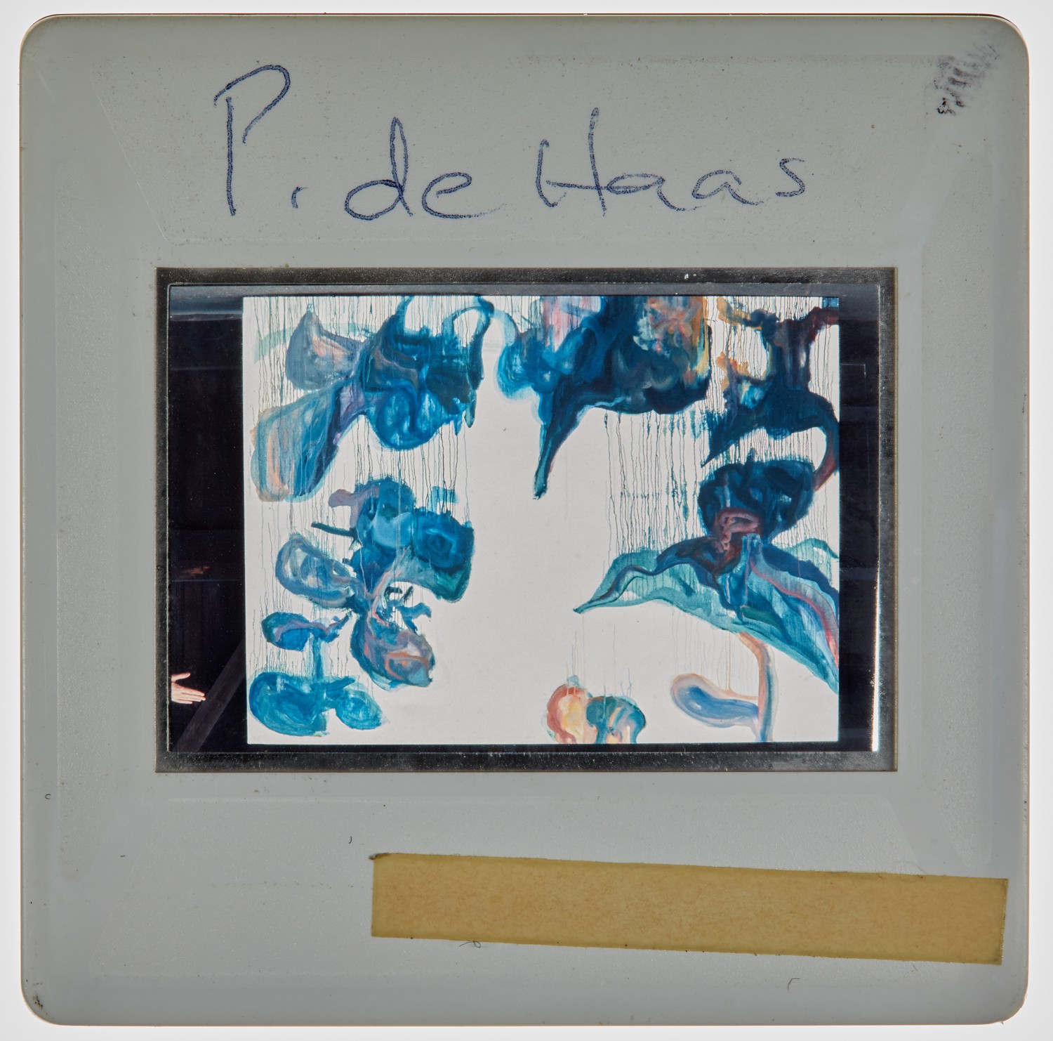 1972 Diploma in Painting Degree Show Slide - 'P de Haas'