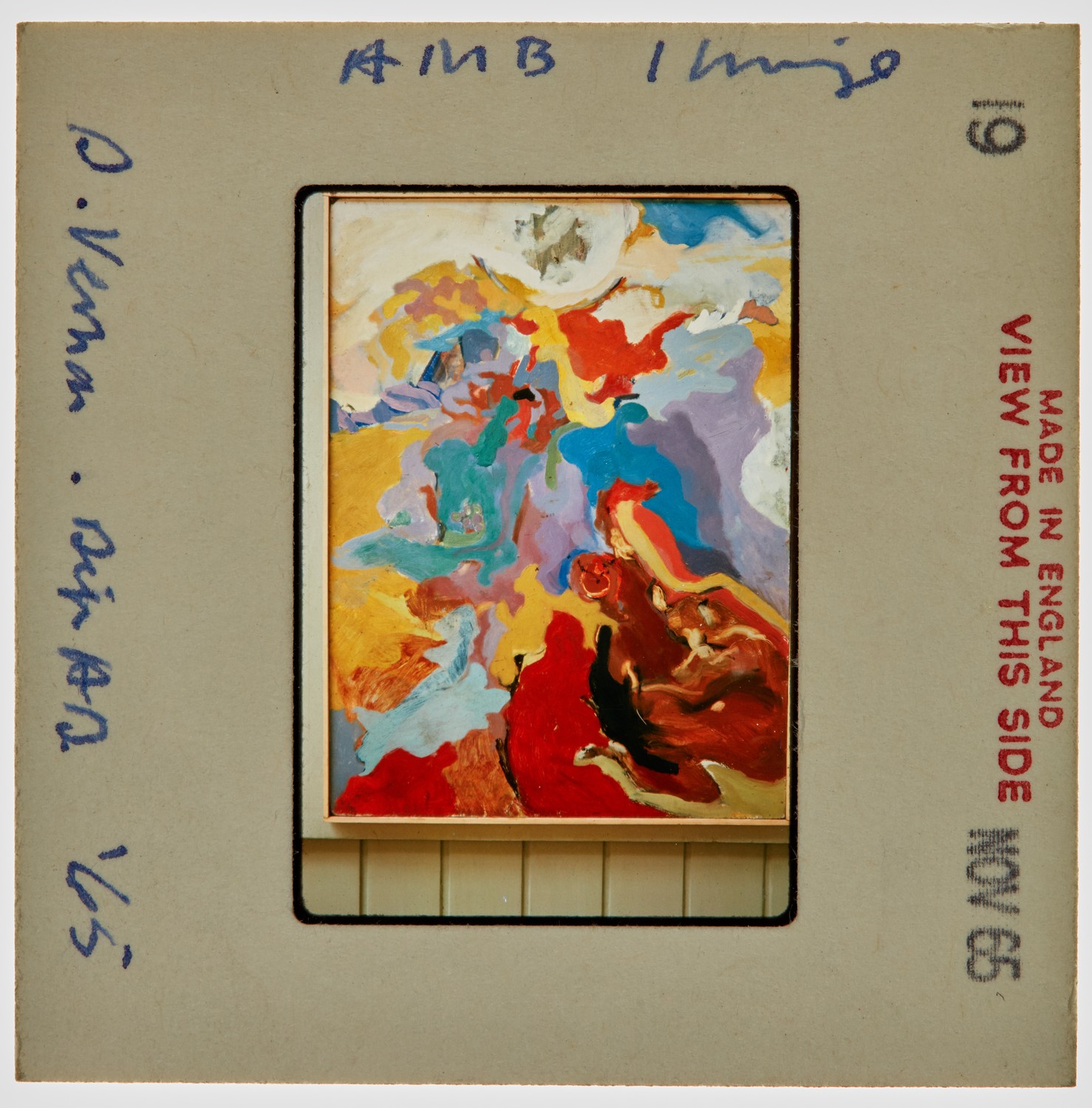 1965 Diploma Degree Show Slide - 'D Vernon'