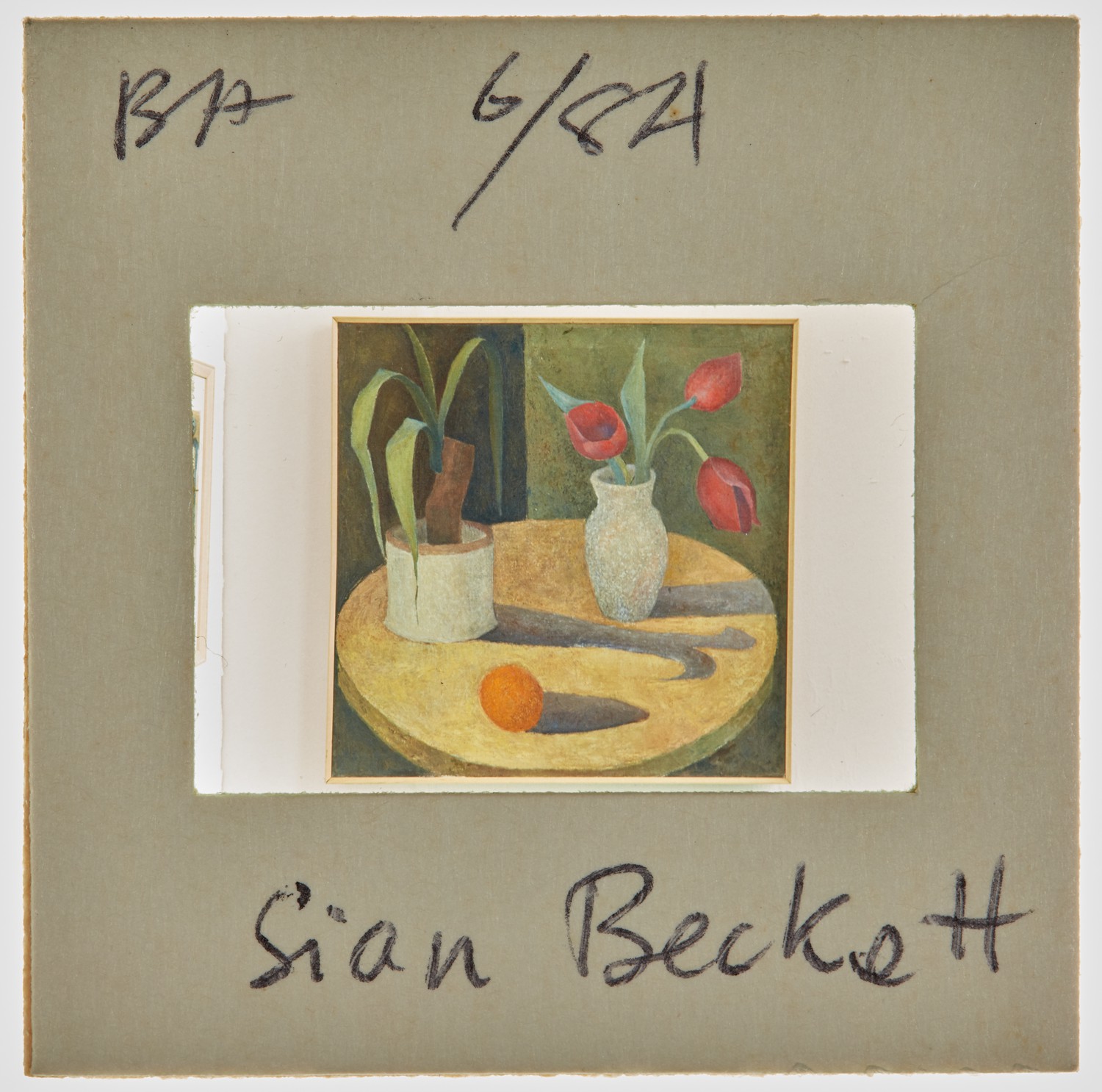 1984 BA Degree Show Slide - 'Sian Beckett'