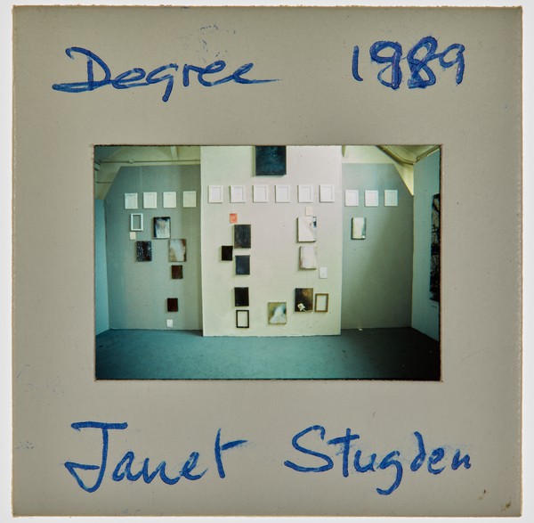 1989 BA Degree Show Slide - 'Janet Stugden'