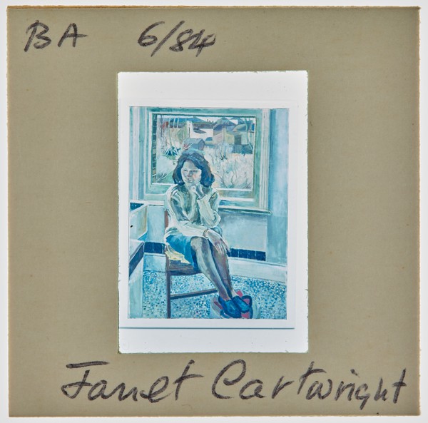 1984 BA Degree Show Slide - 'Janet Cartwright'