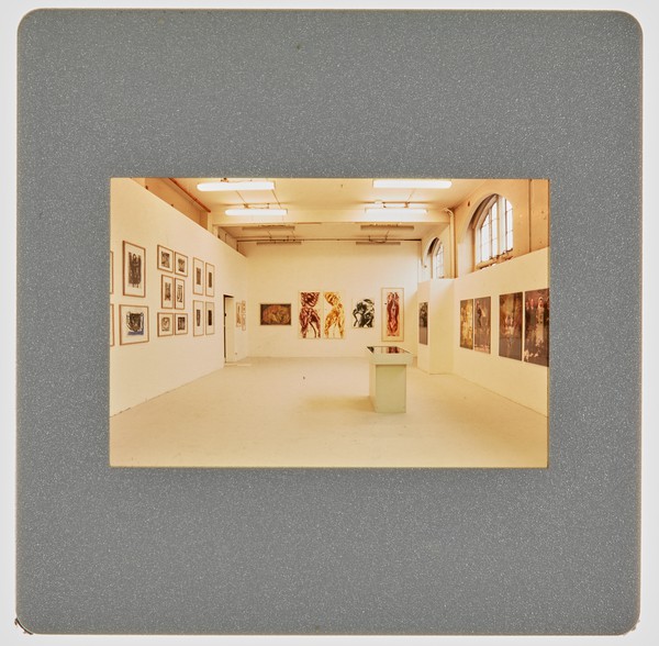 1997 MA Printmaking Degree Show Slide - Creator unknown