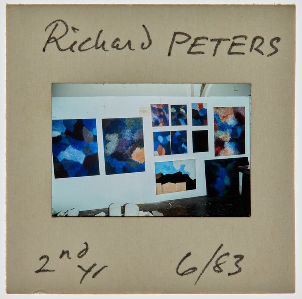 1983 2nd Year Degree Show Slide - 'Richard Peters'