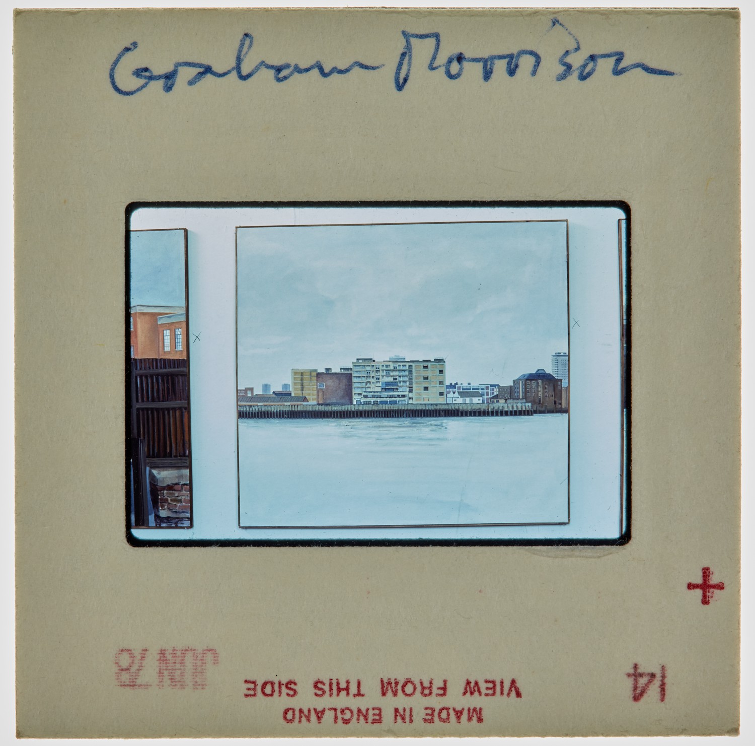 1978 BA Degree Show Slide - 'Graham Morrison'