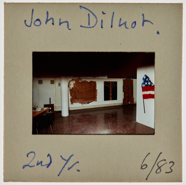 1983 2nd Year Degree Show Slide - 'John Dilnot'