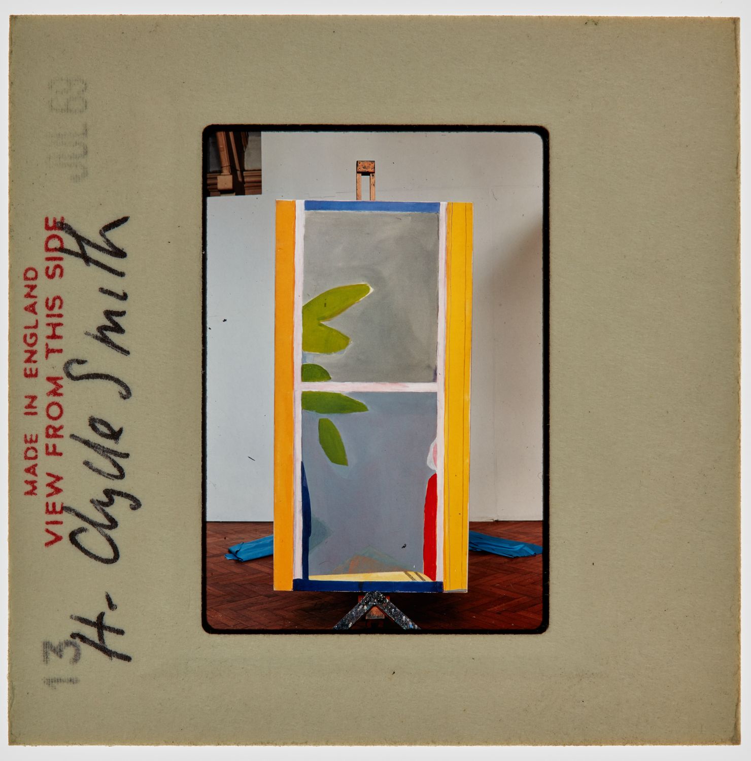 1970 Diploma in Painting Degree Show Slide - 'H Clyde Smith'