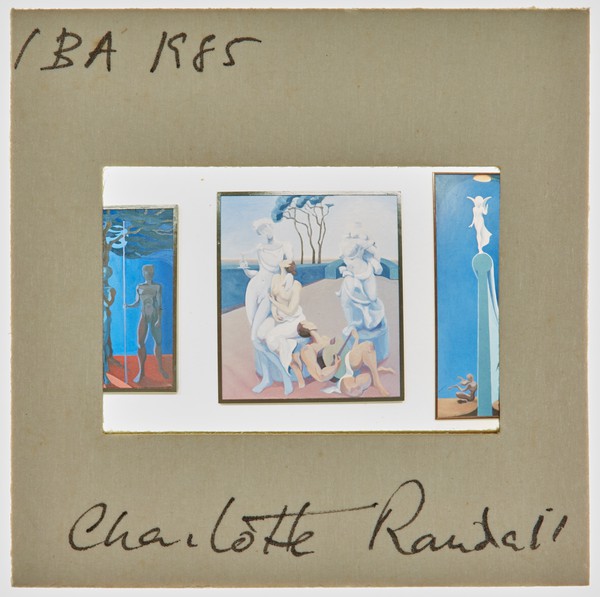 1985 BA Degree Show Slide - 'Charlotte Randall'