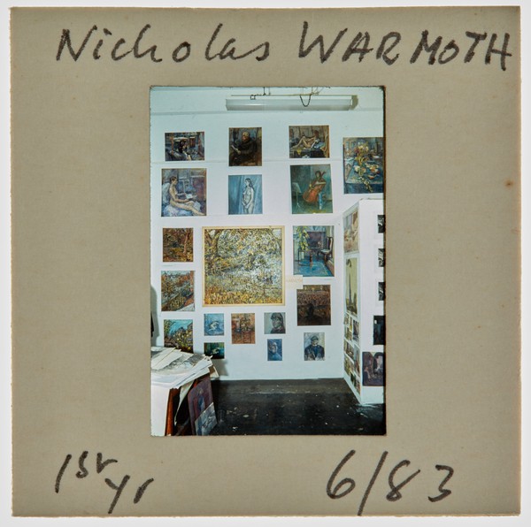 1983 1st Year Degree Show Slide - 'Nicholas Warmoth'