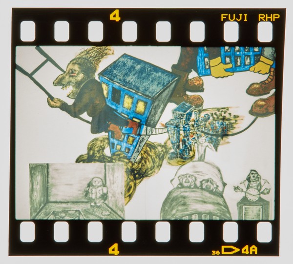 2000 MA Printmaking Part Time Degree Show Slide - Creator unknown