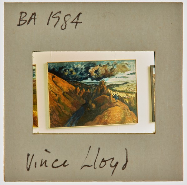 1984 BA Degree Show Slide - 'Vince Lloyd'