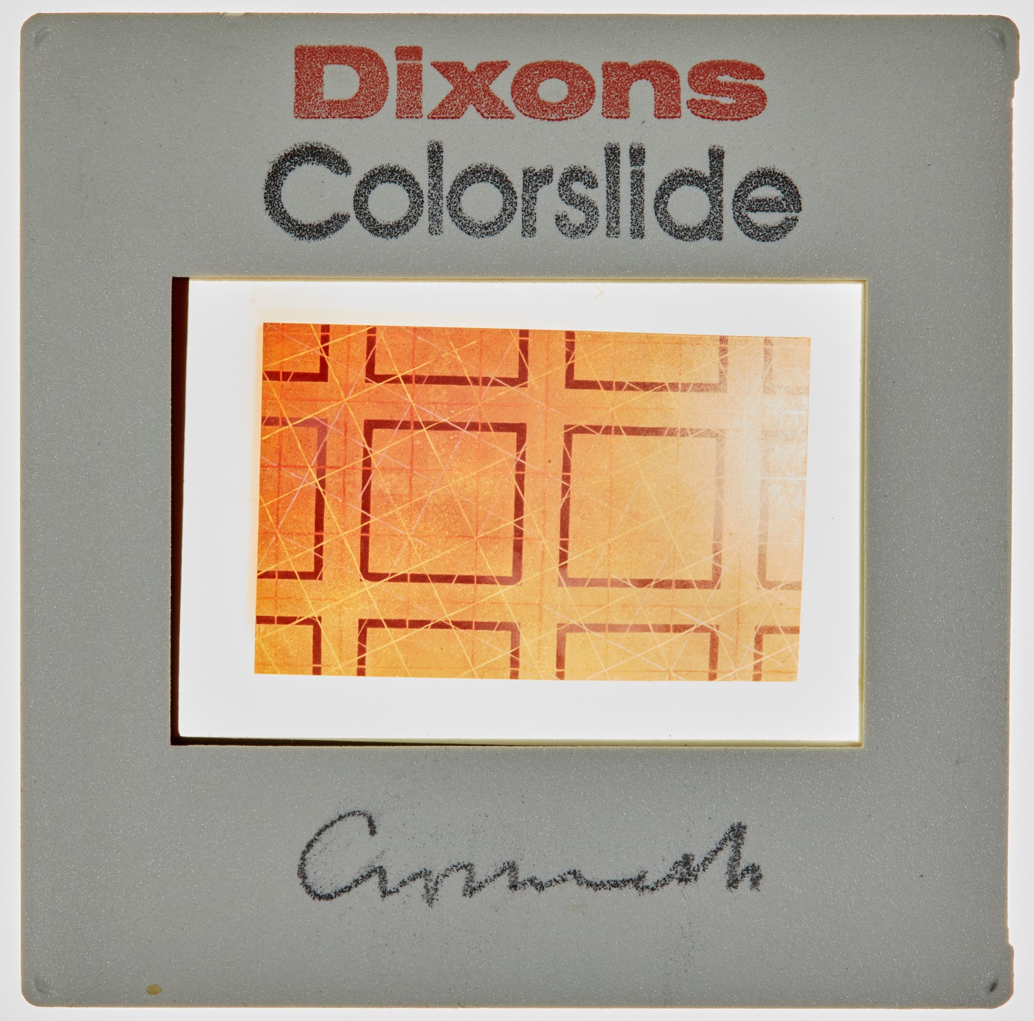 1975 BA Assessment Degree Show Slide - 'Cromwell'